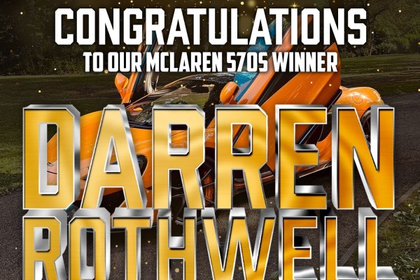 Win A McLaren 570S!